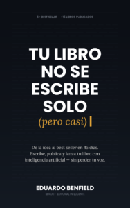 Tu libro no se escribe solo (pero casi)