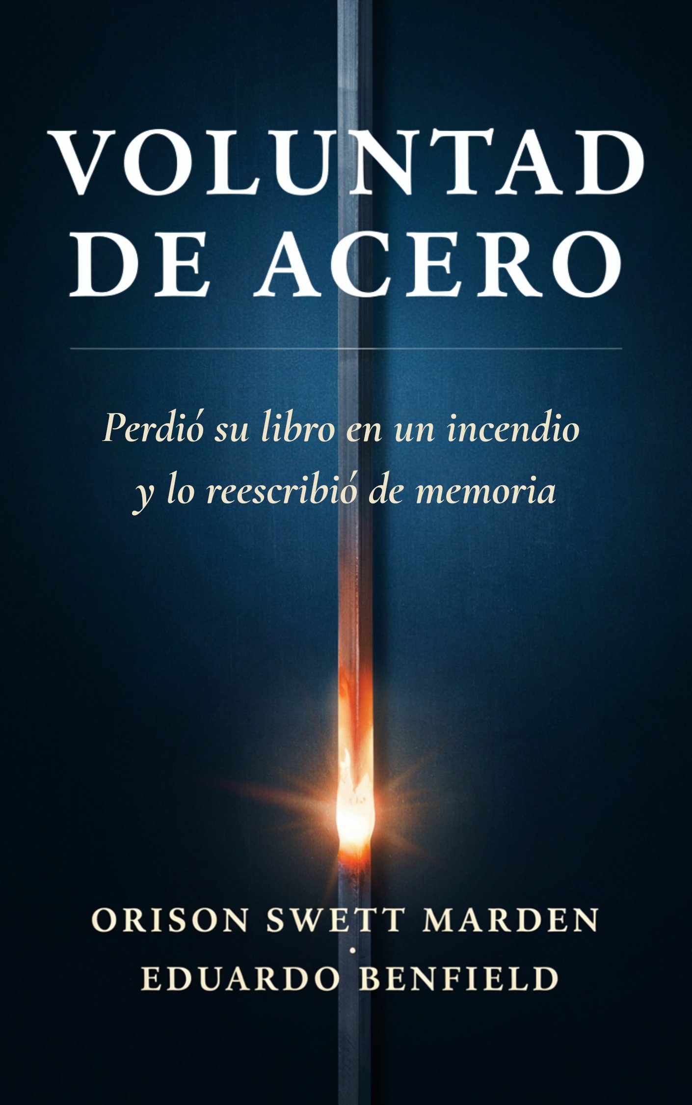 Portada de Voluntad de Acero